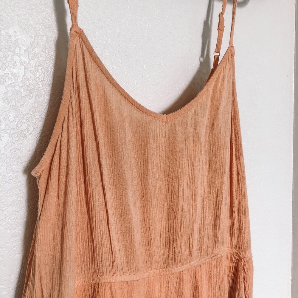 Pink Forever21 midi jumper